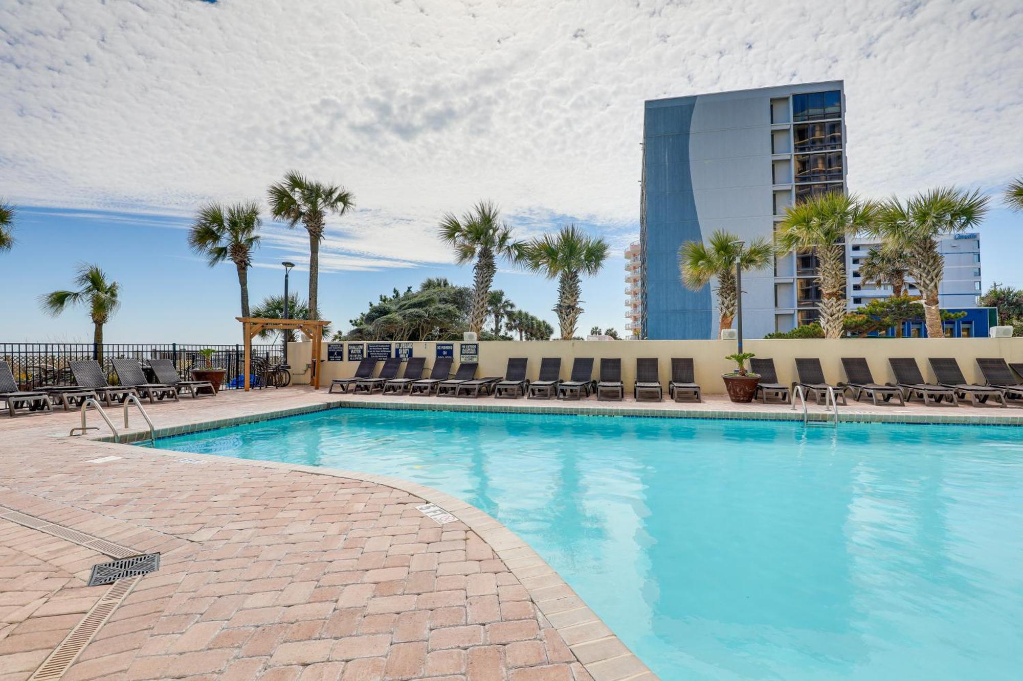 Relaxing Myrtle Beach Oceanfront Vacation Rental! Buitenkant foto