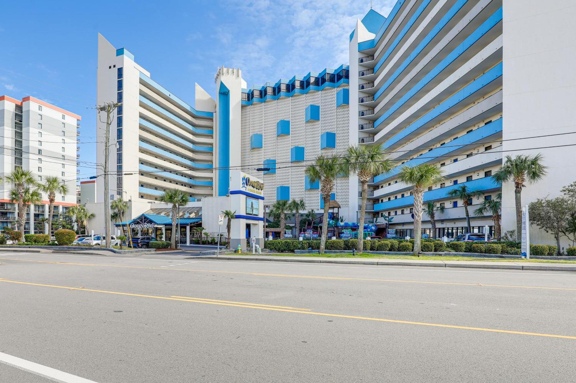 Relaxing Myrtle Beach Oceanfront Vacation Rental! Buitenkant foto
